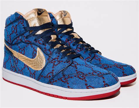 air jordan 1 x gucci sneaker|custom gucci jordans for sale.